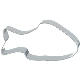 Städter Ausstechform Fisch Mini Plätzchenform, Keks, Plätzchen, Weißblech, Größe: 5cm, 955319