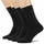 Sneakersocken 4er Pack Schwarz 43-46
