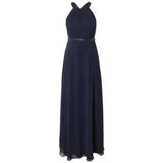 Vera Mont Abendkleid Rückenfrei Blau 46