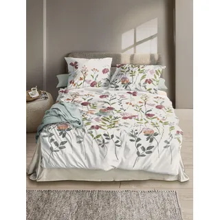 IRISETTE Easy 8547 Floral Rot 155 x 220 cm + 80 x 80 cm