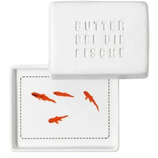 räder Butterdose Butter bei die Fische 14,5 x 12cm