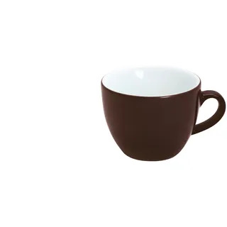 KAHLA 204715A72605C Pronto Colore Espresso-Obertasse 0,08 l chocolate brown|braune Espressotasse aus Porzellan