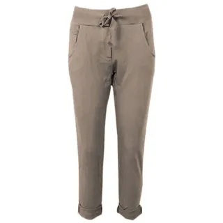 Wendy Trendy Jogger Pants Damen Jogger Hose Baggy in vielen verschiedenen Farben braun L