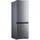HKGK14349DI Kühl-Gefrierkombination (175 l, 1430 mm hoch, Silber)