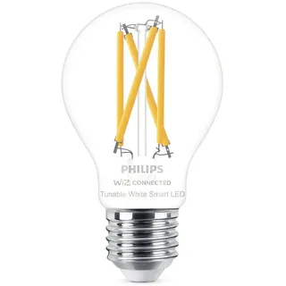 Philips Smart LED EyeComfort Birne E27 Standardform Filament Clear Einzelpack