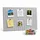 Filzpinnwand 2er Set 30 40 Dunkelgrau