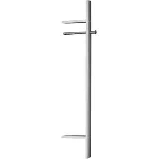 Babyzimmer Babymöbel: Garderobe B32/H179/T12 cm, Landhausstil in Weiß