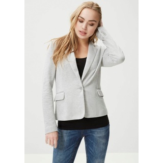 Jerseyblazer VERO MODA "VMJULIA LS BLAZER" Gr. 34, grau (light grey melange) Damen Blazer