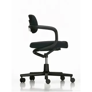 Vitra Bürodrehstuhl Allstar Sitz und Rücken schwarz, Designer Konstantin Grcic, 70x78.5-95.5x70 cm