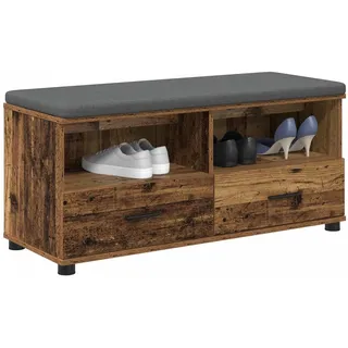 vidaXL Sitzbank Flurbank Braun 100 x 38 x 46 cm