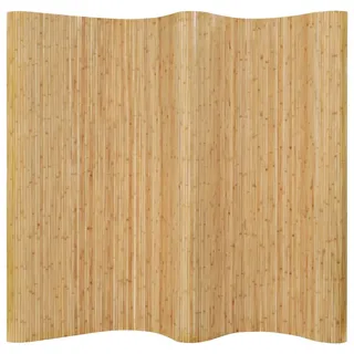 vidaXL Raumteiler Bambus 250x165 cm Natur