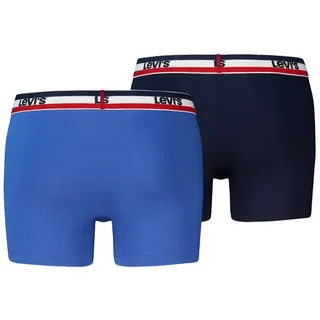 Levi's LEVIS MEN REPEAT SPW LOGO BOXER BRIEF blau M 2er Pack