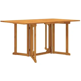 vidaXL Garten-Klapptisch 150 x 90 x 75 cm Braun