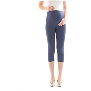 YESET Umstandshose Umstand Hose Capri 3/4 Umstandsleggings Baumwolle Jeans L L - 40
