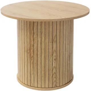 ML-Design Couchtisch rund Braun Holz Ø60 x 50 cm