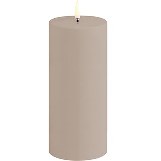 Piffany Copenhagen, LED Kerzen, Uyuni - Outdoor LED pillar candle - Sandstone - 7,8x17,8 cm (UL-OU-SA78017) (1 x)