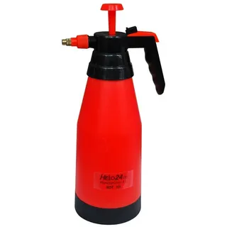 HELO24 Sprühflasche Handsprüher Pumpflasche Druck Garten Pflanzen Sprüher 2 L H3, (1-tlg) rot