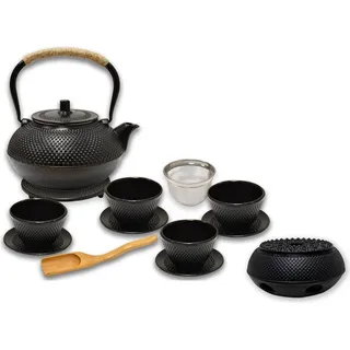 ad.con Teeservice Gusseisen Schwarz 1,5 l