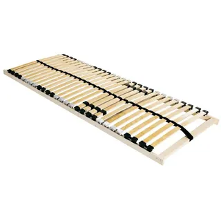 vidaXL Lattenrost Braun Massives Buchenholz 90 x 190 cm