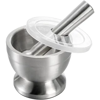 Bekith Mörser mit Stößel Kitchen Pestle and Mortar Edelstahl Gewürzmörser für die Küche, Lebensmittelecht