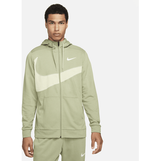 Nike Dri-FIT Fleece Fitness Kapuzenjacke für Herren - Grün, M