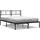 Bettgestell 193 203 Schwarz