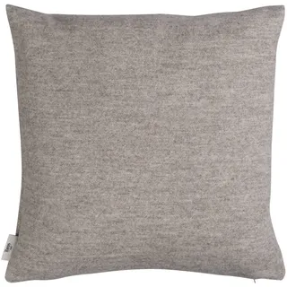 RØROS TWEED - Stemor Kissen - Wollkissen aus norwegischer Lammwolle - Design von Kristine Five Melvær - Kissenmaße: 50 x 50 cm (106570 - Grey, 50 x 50 cm)