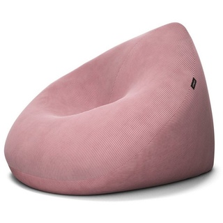VYNCA Sitzsack »Remy Cord Beanbag« (Sitzsack), Indoor Sitzsack, Made in Europe, Stoffart Cord rosa