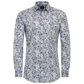 VENTI Businesshemd VENTI Businesshemd Print blau 42