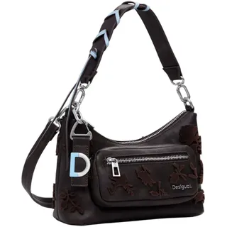 DESIGUAL Medellin Schultertasche Polyurethan Brown