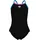 Badeanzug Black/Eyeblush/Shocking Pink 152