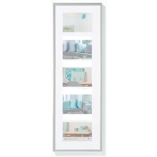 Walther Bilderrahmen New Lifestyle Kunststoff Silber / Normalglas / Floatglas / ...