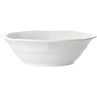 RICE Melamin Suppenteller einfarbig, Ø19 x H5,5cm, weiss