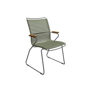 Stuhl CLICK Dining Tall Back olive green