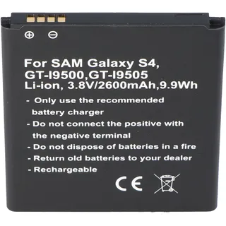 AccuCell Nachbau Akku passend für Samsung Galaxy S4 Akku Galaxy S4 Active, Samsung Galaxy S4 LTE+, Samsung GT-I9295, Samsung GT-I9500, Samsung GT-I9505, Samsung GT-I9506, Samsung GT-i9515