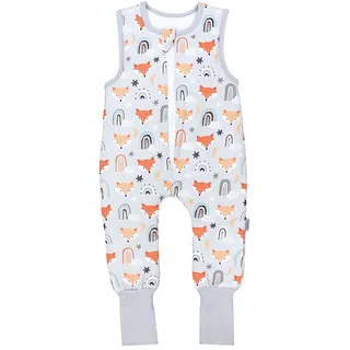 TupTam Baby Schlafsack Ganzjahresschlafsack mit Beinen Bunt 2,5 TOG 104/110