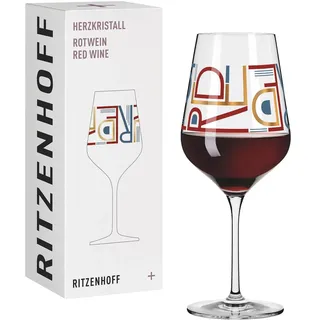 Ritzenhoff & Breker Ritzenhoff Rotweinglas Herzkristall 0,57 l