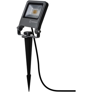 LEDVANCE 10-W-LED-Außen-Fluterleuchte ENDURA GARDEN FLOOD, mit Erdspieß, Plug-&-Play, IP65