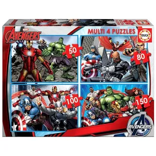 Puzzle 50+80+100+150 Avengers G3