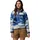 Printed Cropped Half Snap Sweatshirt Nocturnal/Dreaming XL
