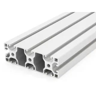 Aluminiumprofil 40x120L I-Typ Nut 8 (leicht), silber eloxiert. Aluminium Profil 40x120 Alu Profil 40 x 120 Montage- Systemprofil 700mm