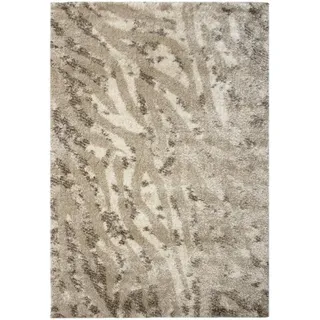 KADIMA DESIGN DOVEL Shaggyteppich 80 x 150 cm Beige