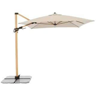 Doppler Alu Wood Ultra AX Pendel 300 x 220 cm natur