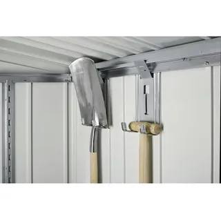 Biohort Gerätehalter 4 Stück Silber