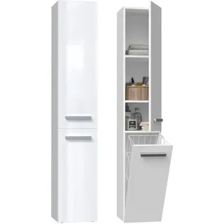 Topeshop Badezimmerpfosten Nel IV, GLÄNZEND WEISS
