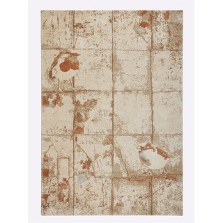 Teppich HEINE HOME Teppiche Gr. B/L: 160 cm x 230 cm, 12 mm, 1 St., beige (ecru, gemustert) Wohnzimmerteppiche