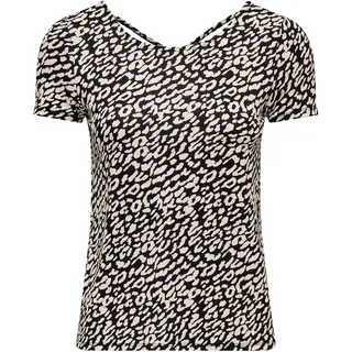 Only ONLBERA BACK LACE UP T-Shirt Schwarz S