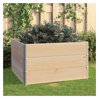 vidaXL Hochbeet 100 x 100 x 100 cm Braun