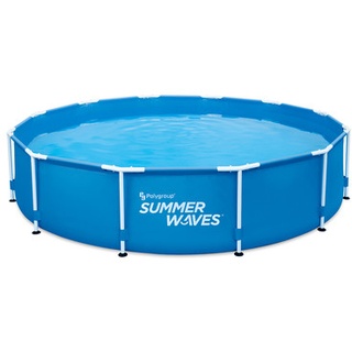 Summer Waves Frame Pool Blau