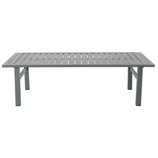 Sunfun Maja Garten-Couchtisch  (L x B x H: 122 x 60 x 36 cm, Anthrazit)